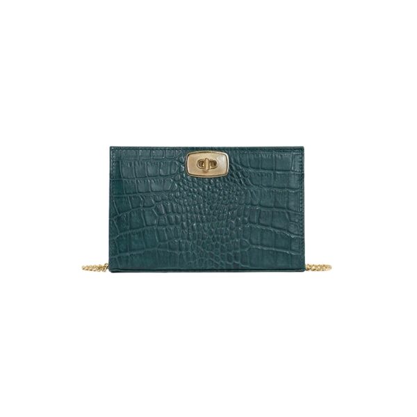 Clover Green Clutch – Chic Evening Bag